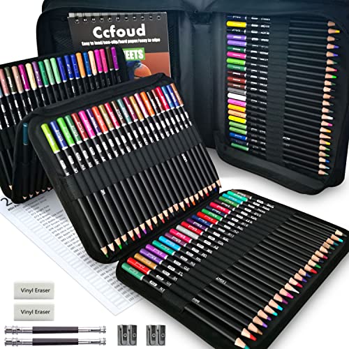 Professional Drawing Oil-Based Colored Pencils Set Artists