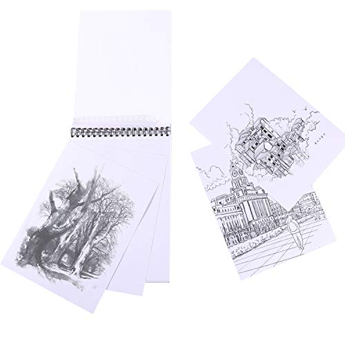 Sketch Book 9x12 Inch, Artist Pad, 100 Sheets 9x12 - 1 Pack, White