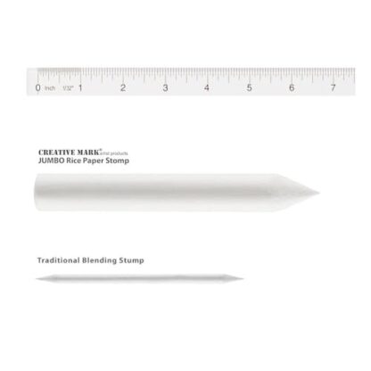 Creative Mark Blending Stumps - Solid Double-Ended Blending Stumps for Blending Charcoal, Pencils, Pastels, and More! - [Size # 2-12 Count] - Image 4