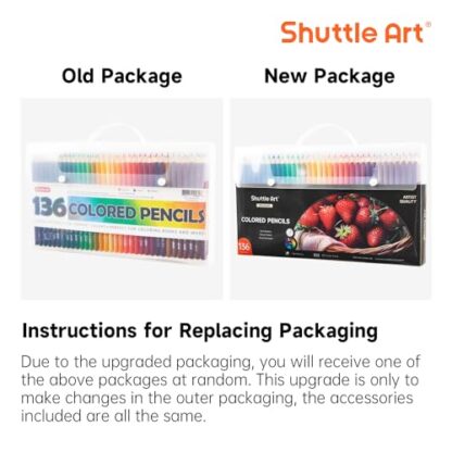 Shuttle Art Colouring Pencils, Soft Core Coloured Pencils Set for Adult Colouring Books Artist Drawing Sketching Crafting, Colouring Pencil for Adults Pack, Drawing Supplies for Artists - Image 10